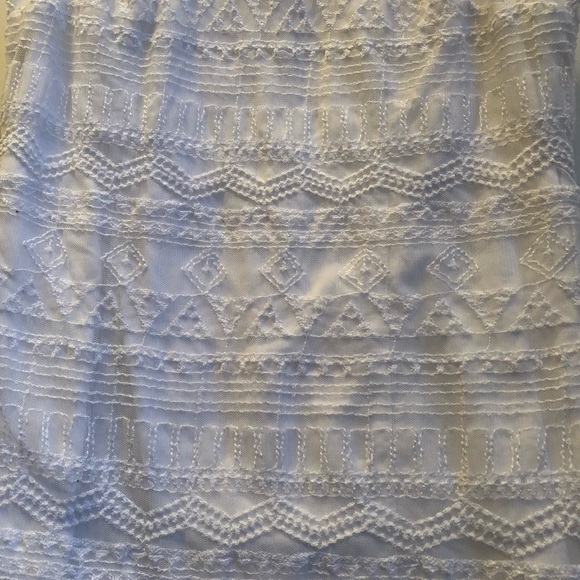 Hollister ☀️ Short White Lace Bodycon Dress, GUC - Picture 3 of 5